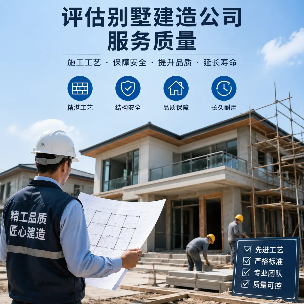 如何评估 南明 别墅建造公司的服务质量?