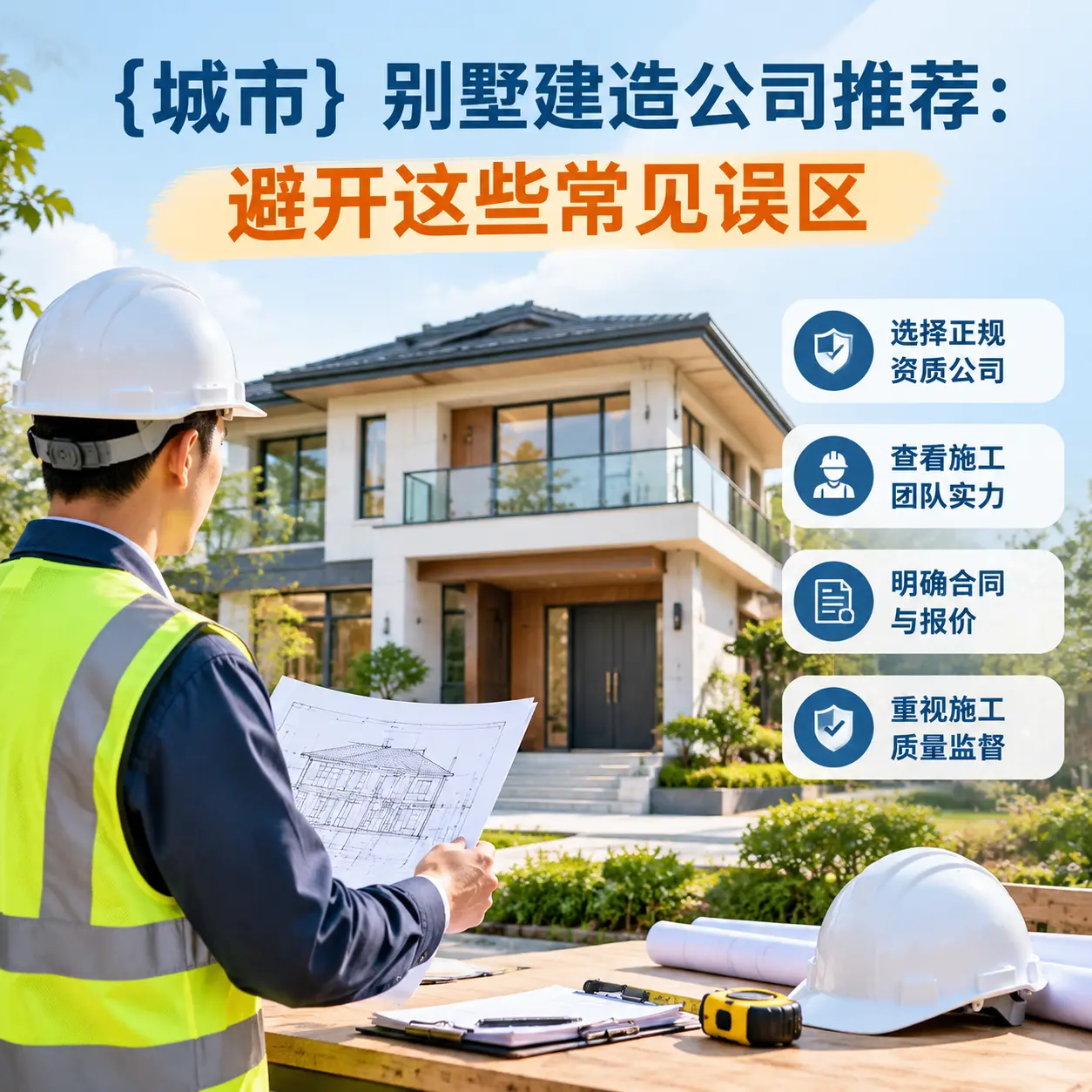 南明 别墅建造公司推荐:避开这些常见误区
