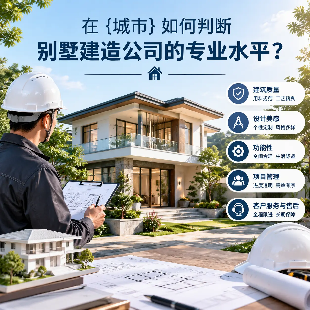 在 南明 如何判断别墅建造公司的专业水平?