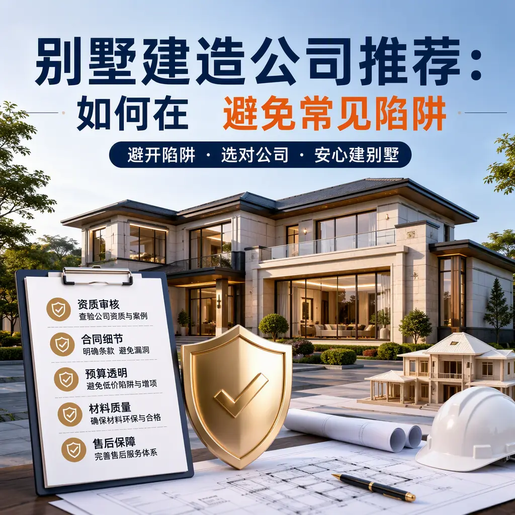 别墅建造公司推荐：如何在 南明 避免常见陷阱