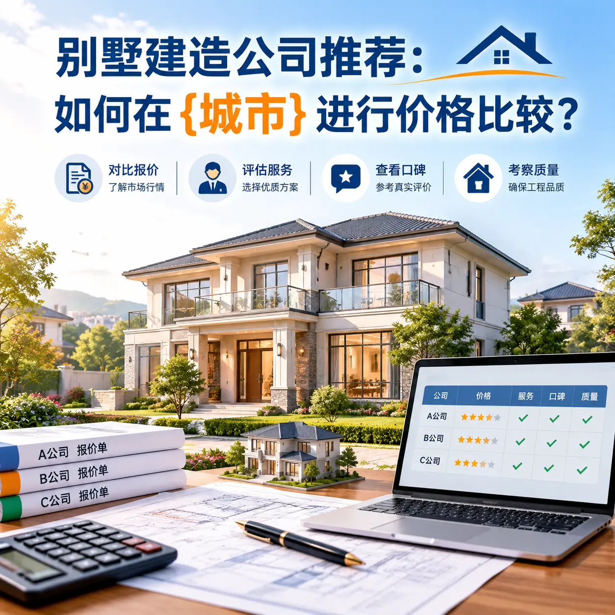 别墅建造公司推荐:如何在 南明 进行价格比较?