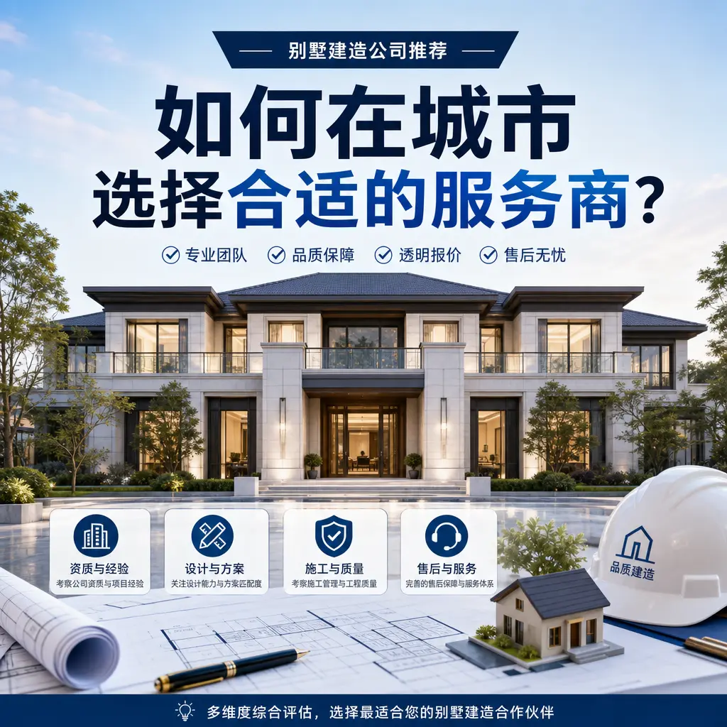 别墅建造公司推荐:如何在 南明 选择合适的服务商?