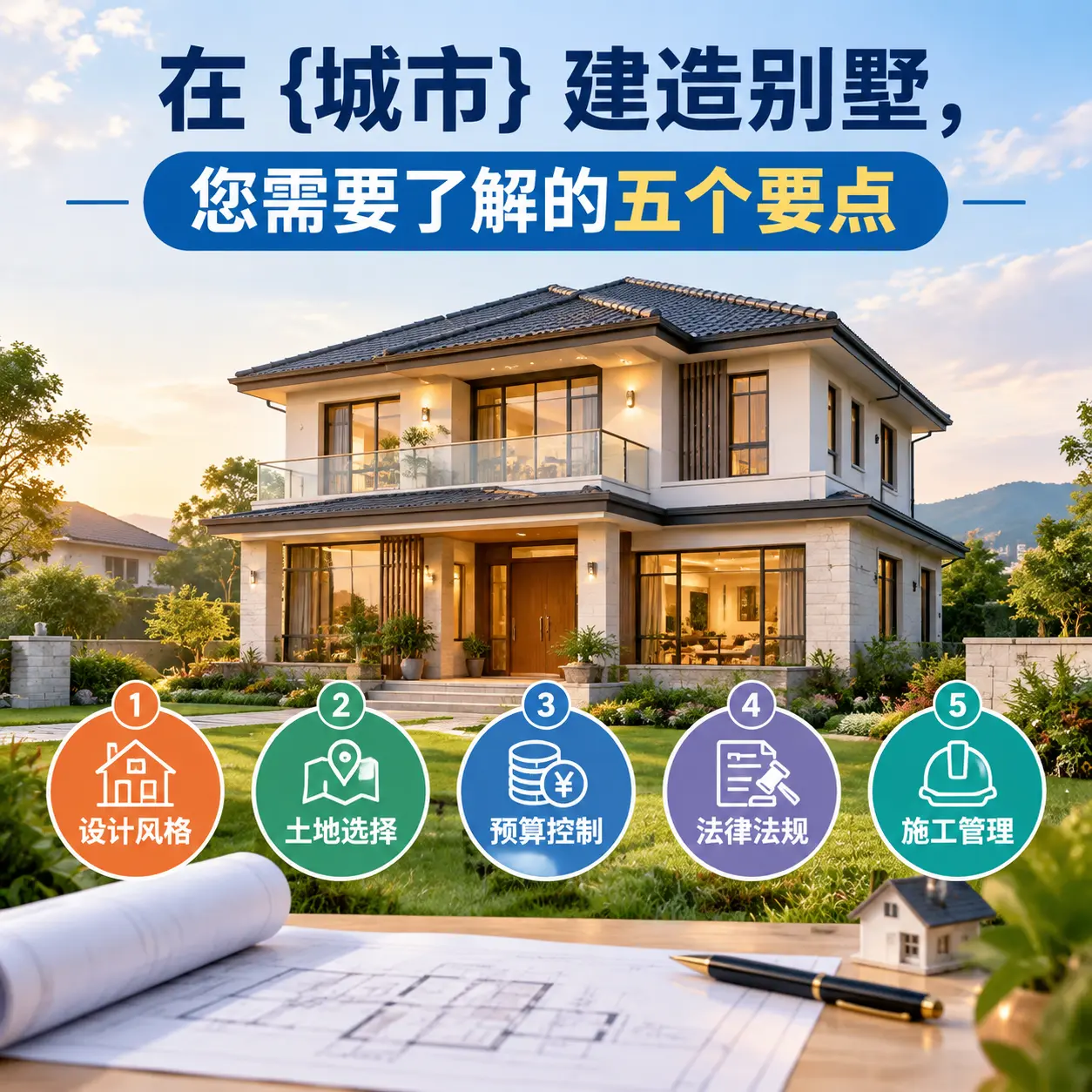 在 南明 建造别墅，您需要了解的五个要点