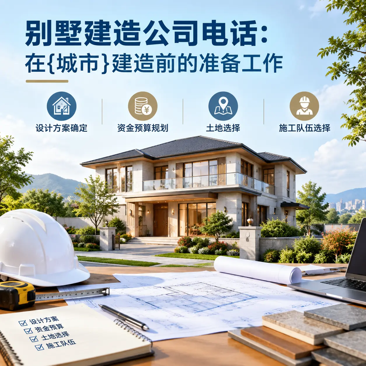 别墅建造公司电话:在南明建造前的准备工作