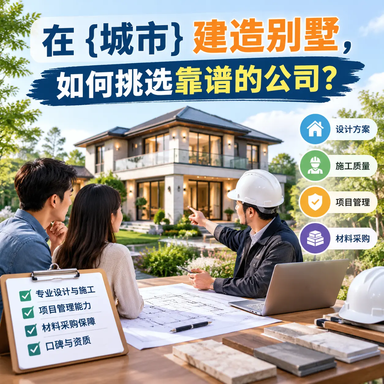 在 南明 建造别墅，如何挑选靠谱的公司？