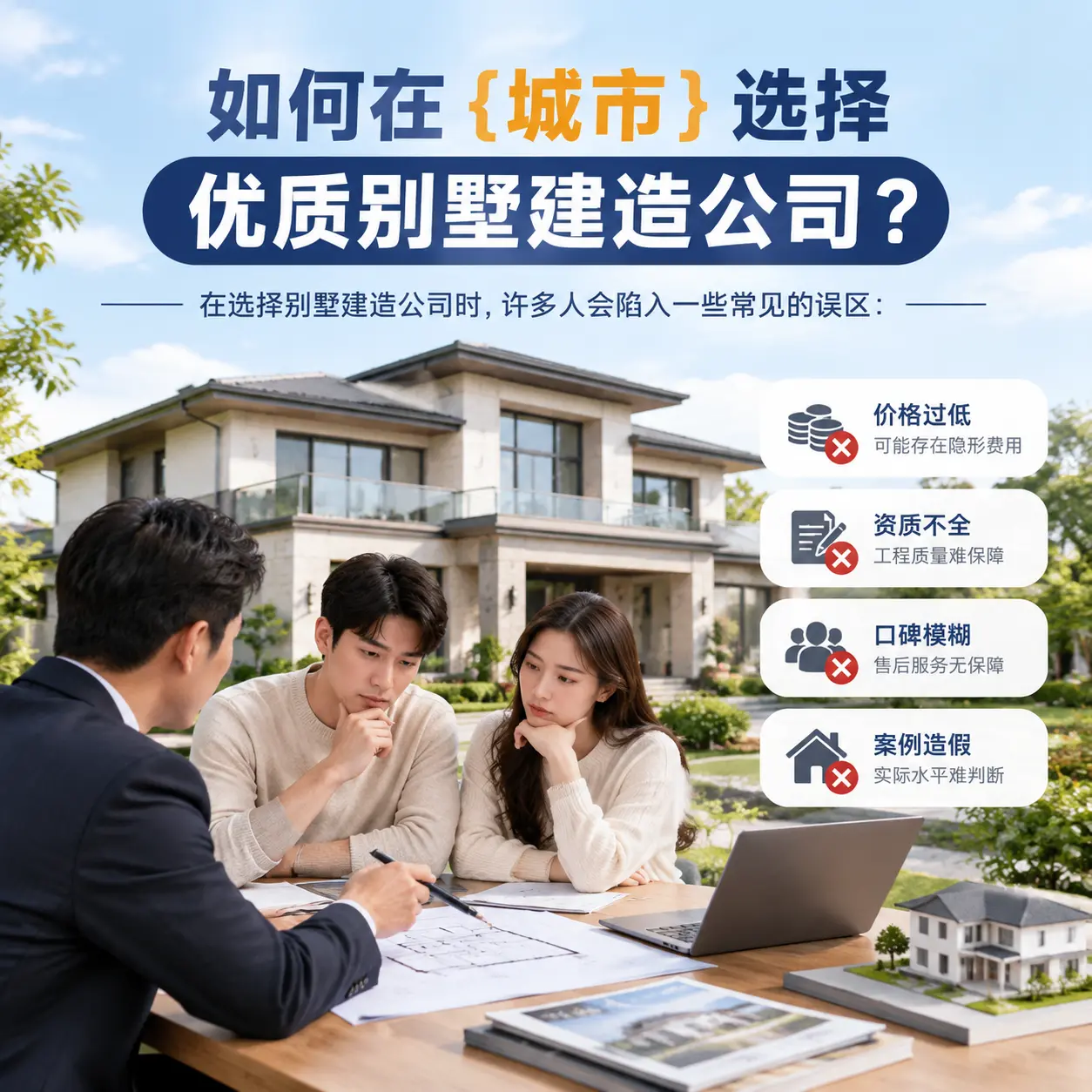 如何在 南明 选择优质别墅建造公司？