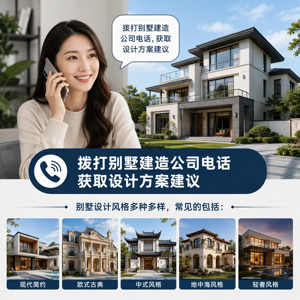 拨打南明别墅建造公司电话,获取设计方案建议
