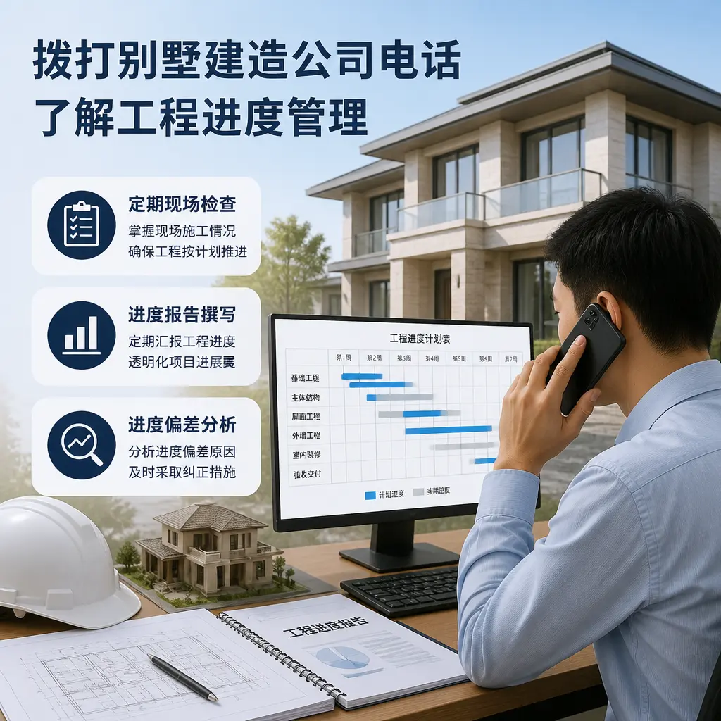 拨打南明别墅建造公司电话,了解工程进度管理