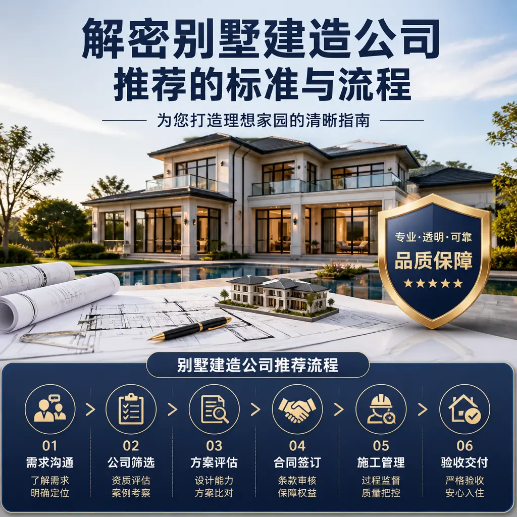 解密别墅建造公司推荐的标准与流程在 南明