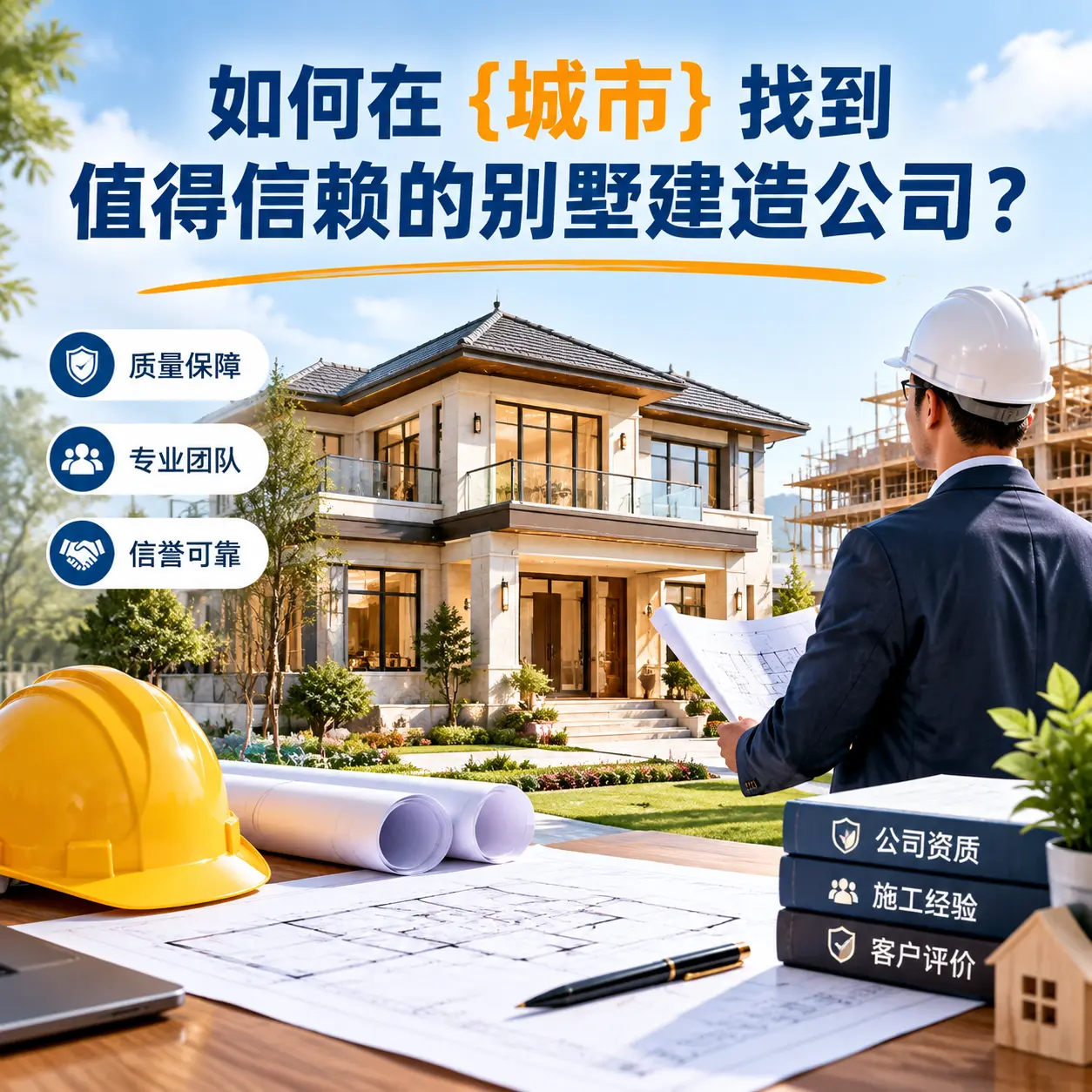如何在 南明 找到值得信赖的别墅建造公司？